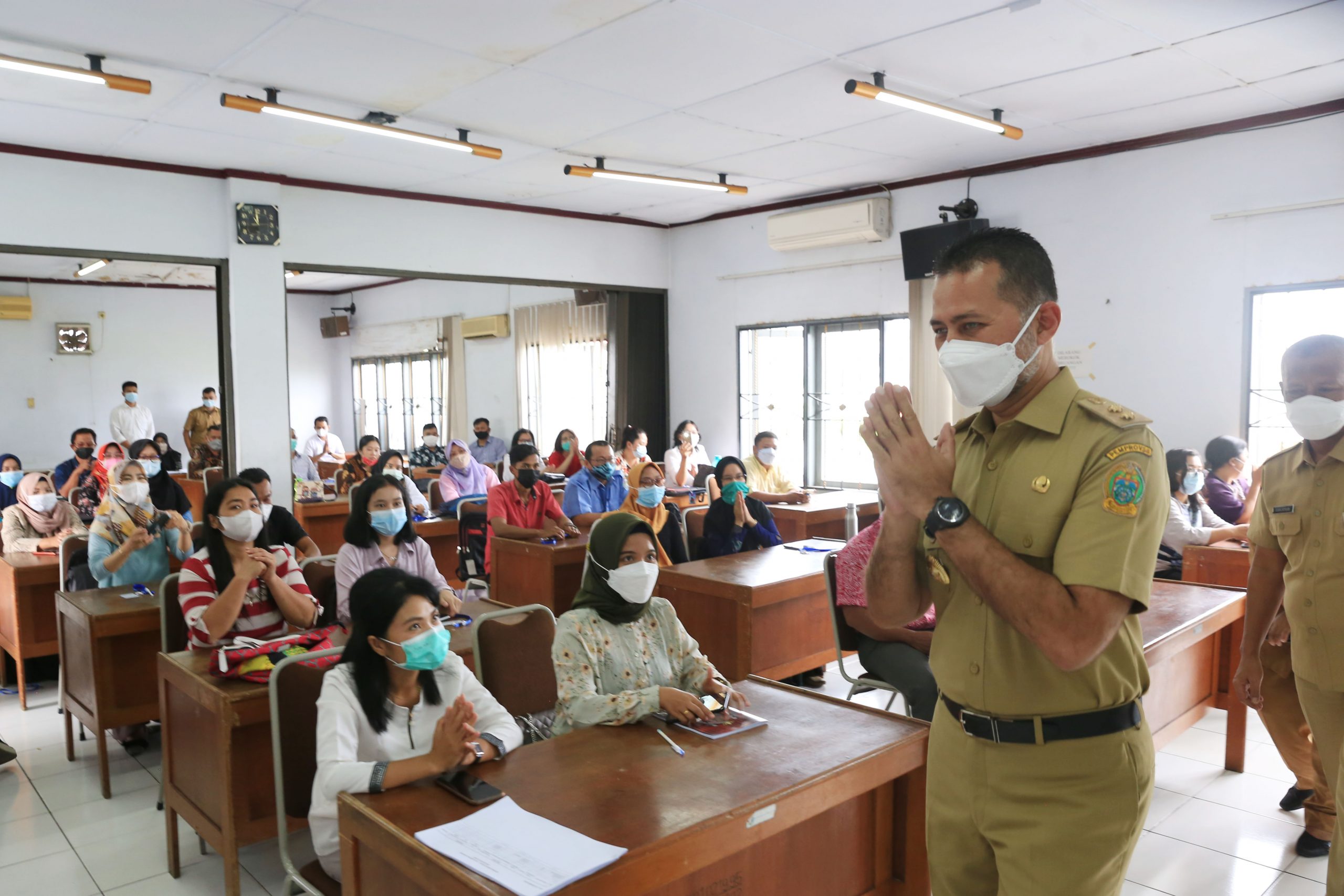 Kunjungi PLUT Dinas Koperasi dan UKM Sumut,  WagubÂ  Rencanakan Paviliun  dan Suasana PRSU Hidup Setiap Hari