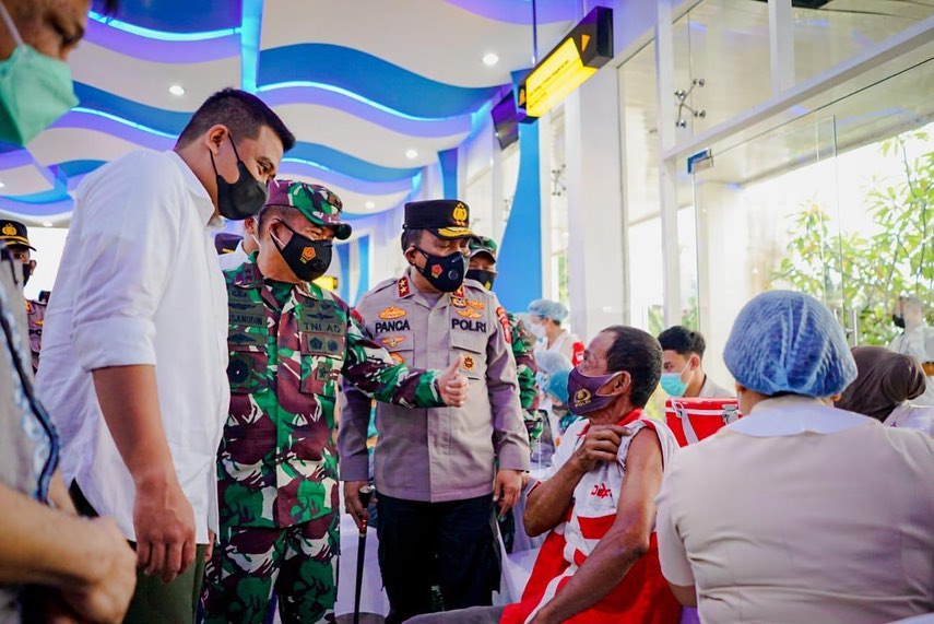 Kebut Vaksinasi Massal, Bobby Nasution Dinilai Mampu Tumbuhkan Kembali Ekonomi Medan