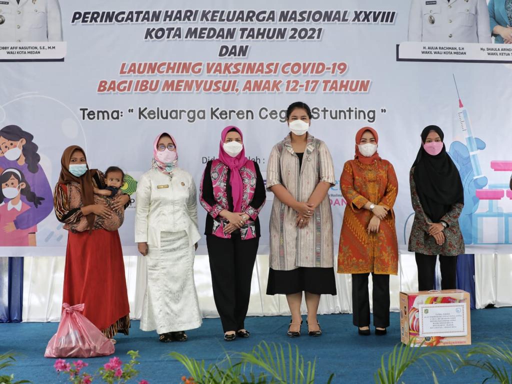 Peringatan Harganas ke -28, Wali Kota Medan Berharap Keluarga berperan dalam Mencegah Stunting