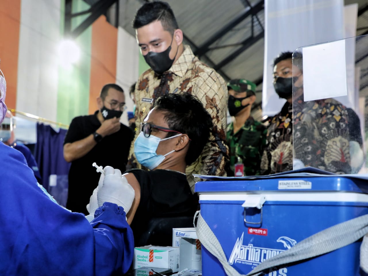 Komitmen Bobby Nasution  Percepatan Vaksinasi  Memulai Tahapan Ketiga Dinilai Tepat