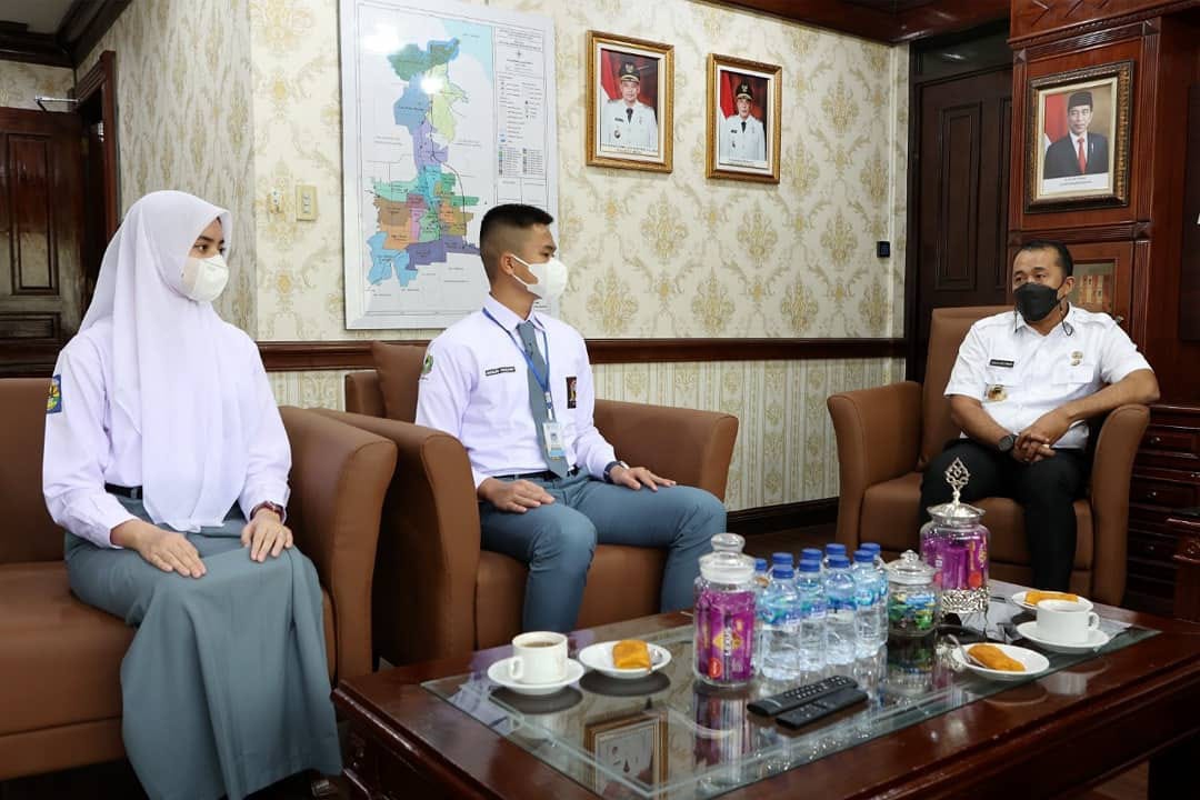 Pemko Medan Apresiasi 2 Siswa SMA Asal Medan Terpilih Menjadi Calon Paskibra Nasional