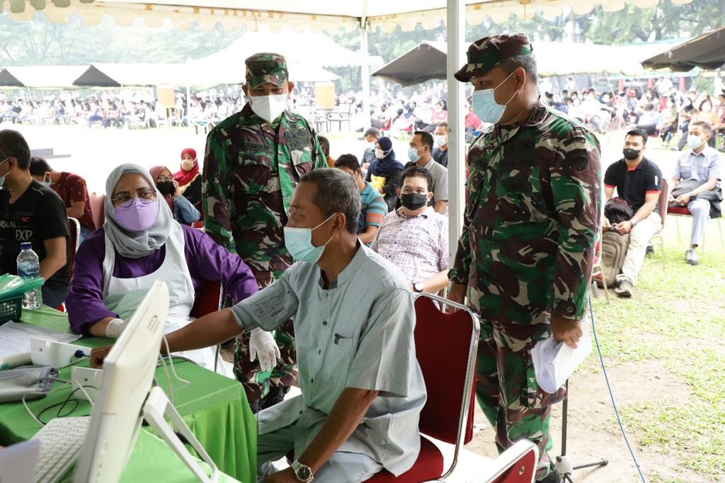 Kodam I/BB; Vaksinasi, prokes ketat, dan testing masif menurunkan penularan COVID-19
