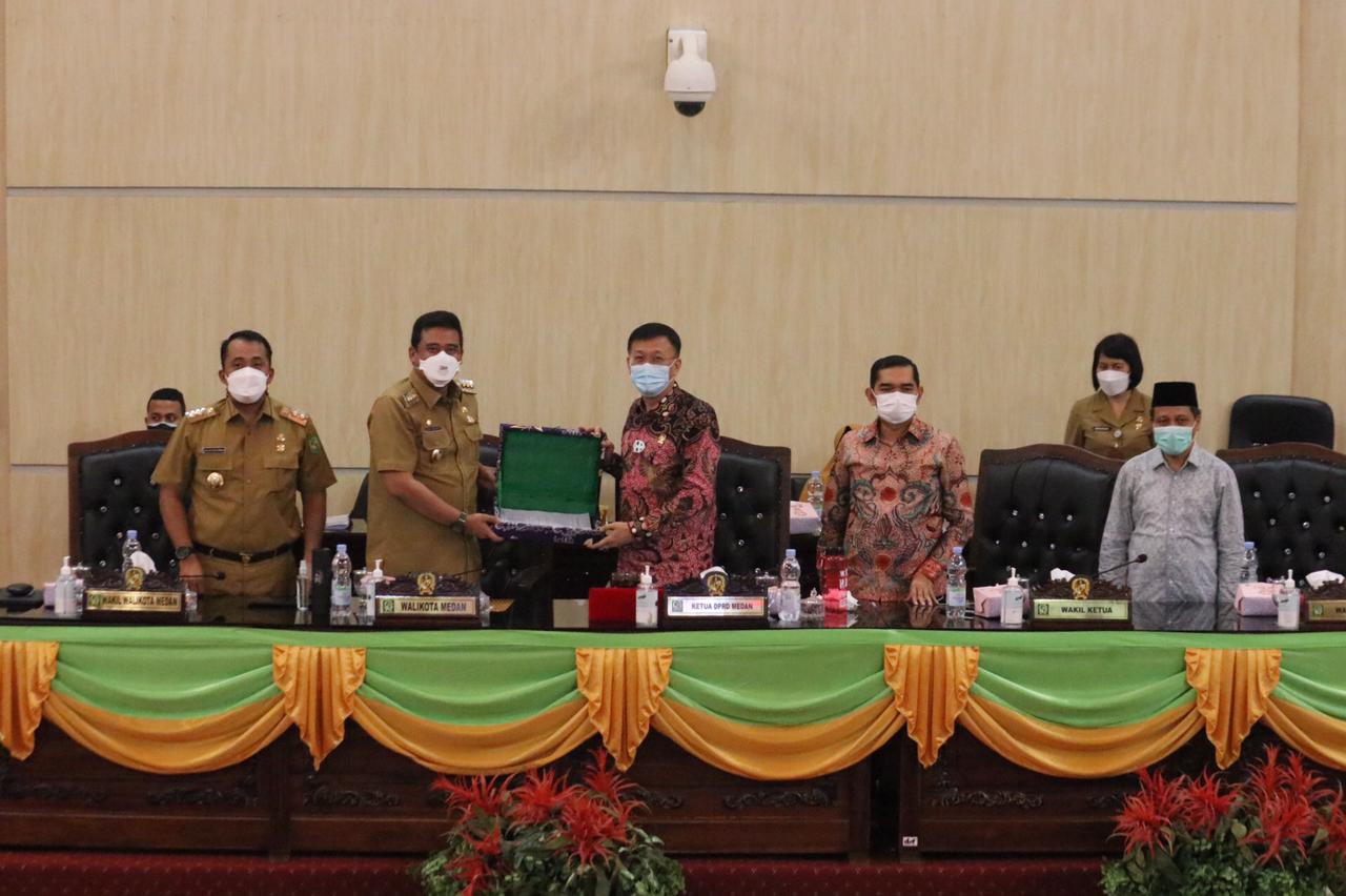 Bobby Nasution Jelaskan Soal Lapangan Merdeka Dalam Sidang Paripurna DPRD Medan