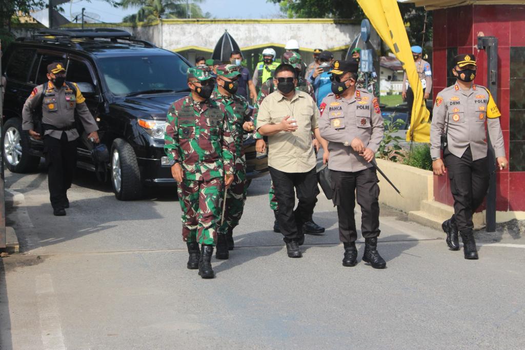 Pangdam I/BB dan Kapoldasu yakinkan Putusan MK di Labuhanbatu aman dan terkendali