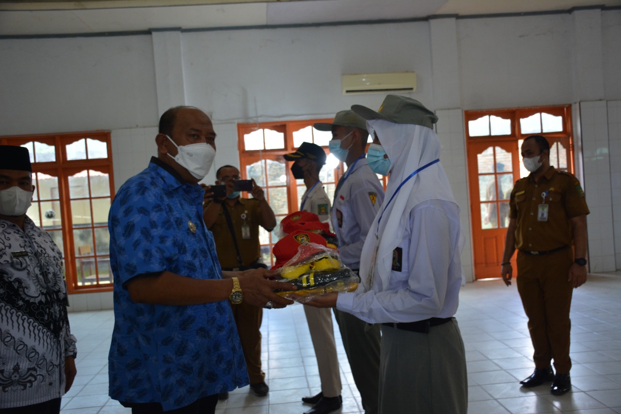 Pemkab Langkat Gelar Upacara Pembekalan Calon Paskibraka