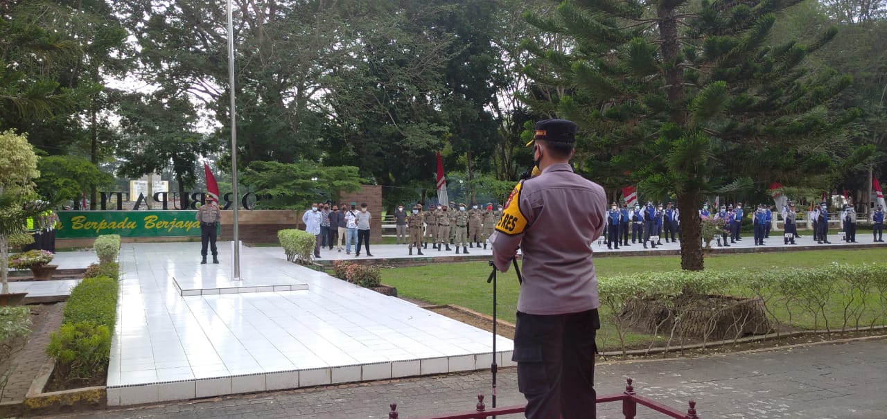 Satgas COVID-19 Langkat Terus Melakukan Himbauan dan Penertiban