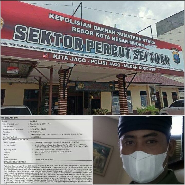 Terkait Kasus Penganiayaan Sahrul, Kapolsek Percut Seituan Bantah Mem 
