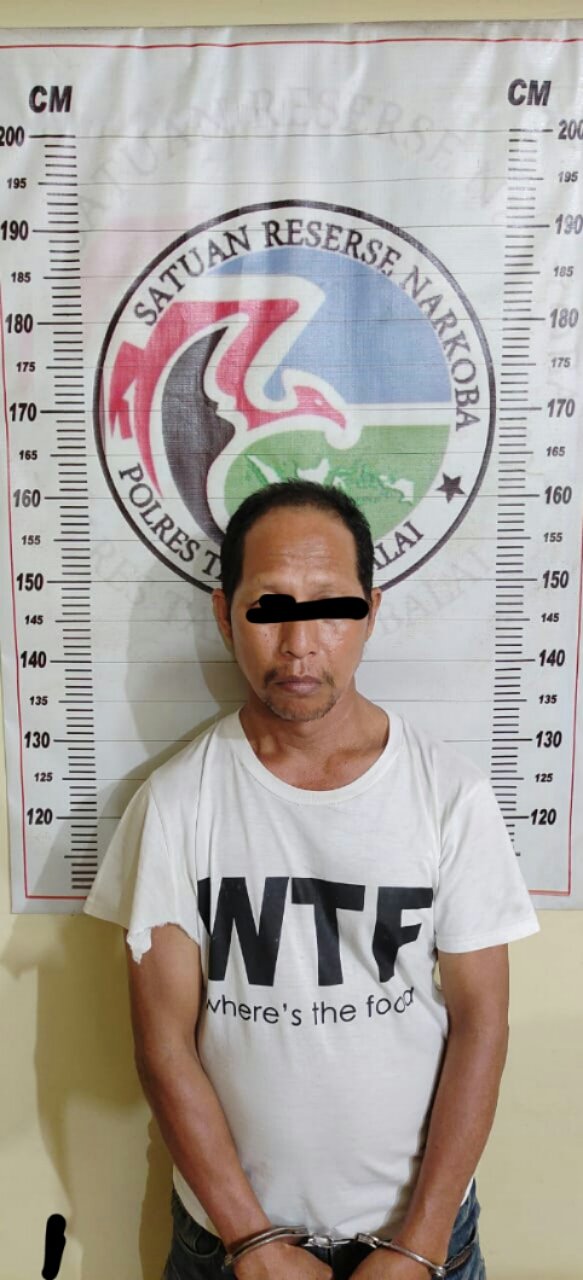 Sat Resnarkoba Polres Tanjung Balai Gagalkan Peredaran Narkotika, Junaidi Berikut BB Sabu Diamankan6