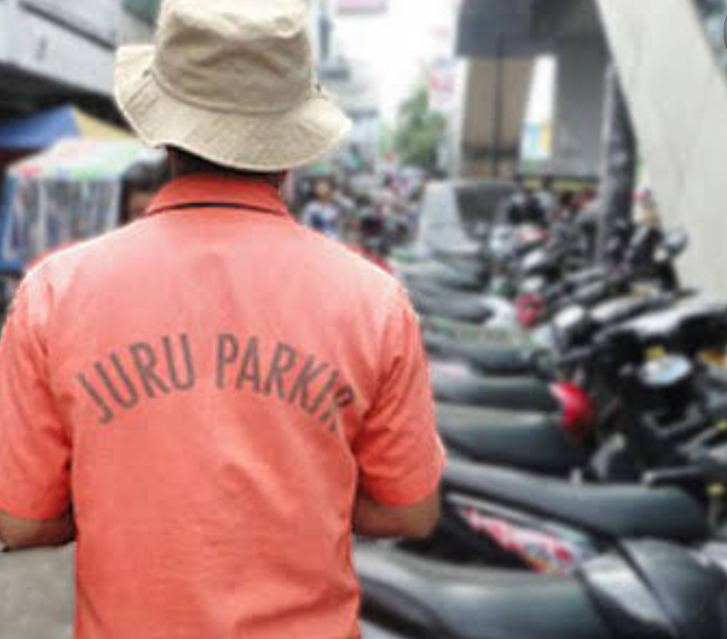 JUKIR GADUNGAN DIDUGA BEROPERASI DI DEPAN PN PAKAM.
