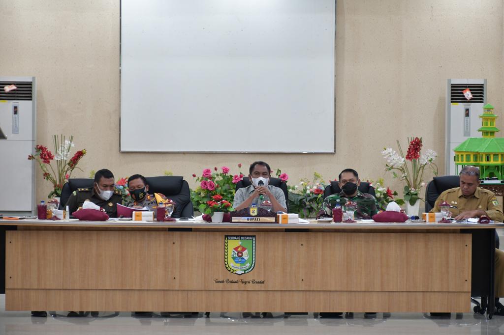 PPKM Level III Tak Dijalankan Serius, Bupati Sergai Ancam Copot Jabatan Camat /Kades