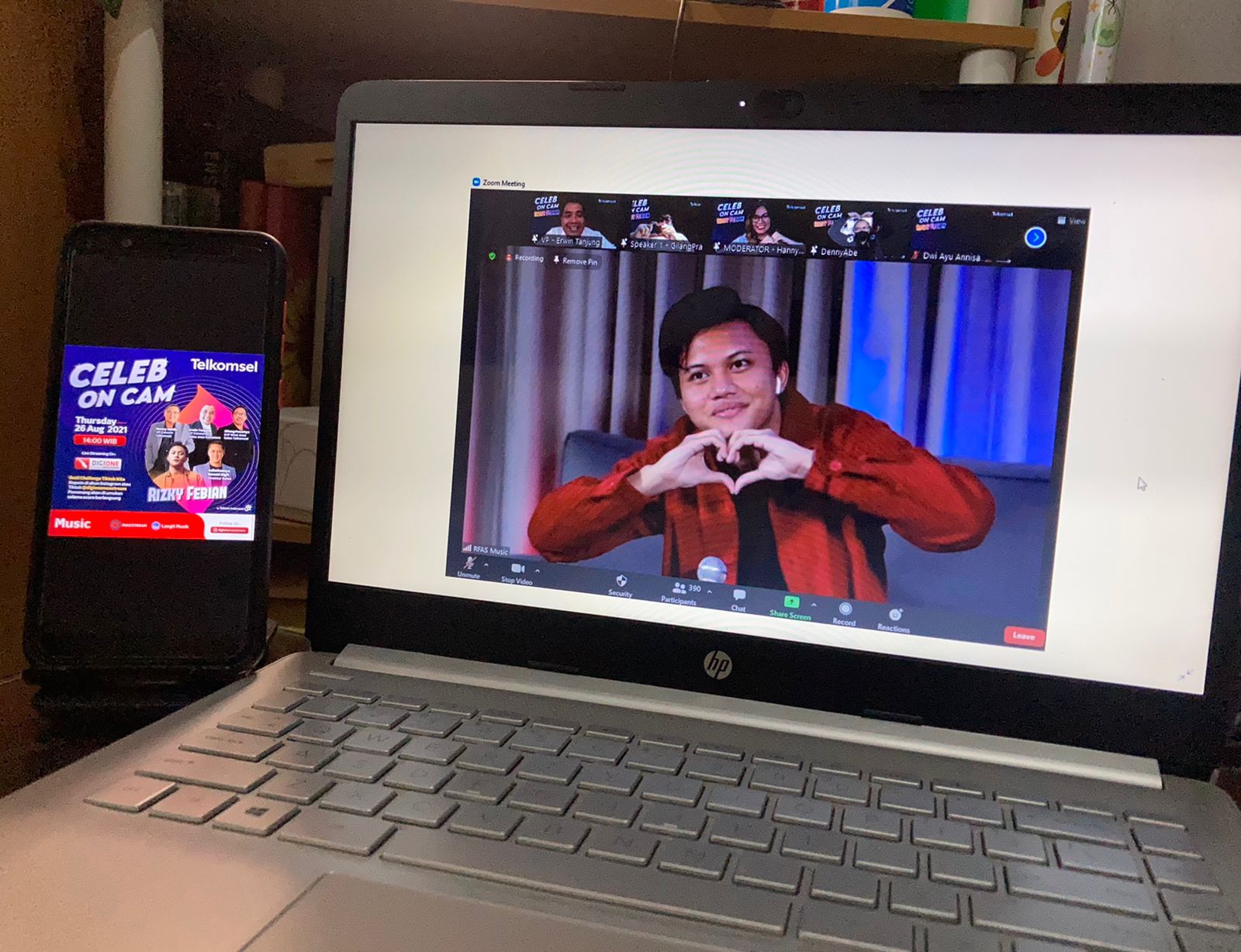 Hadirkan Digital Entertainment untuk Para Jurnalis dan Komunitas Sumatera, Telkomsel Gelar Acara Celeb on Cam Bersama Rizky Febian