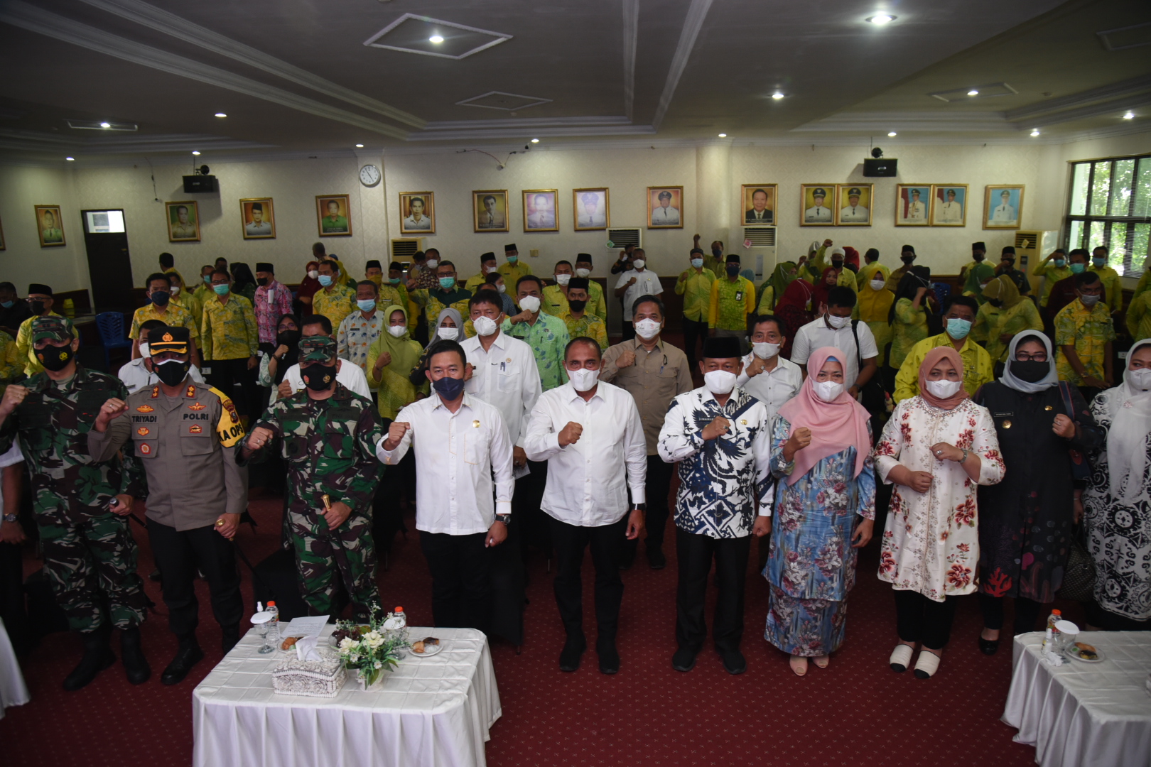 Plt Walikota Tanjungbalai Waris Thalib Akan mengejar ketertinggalan serapan anggaran daerah