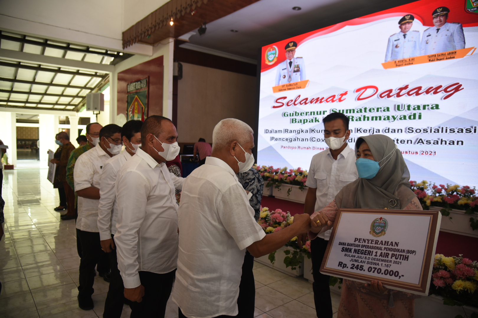 Kunker ke Kabupaten Asahan, Gubernur Edy Sebut Butuh Masukan  Orang Cerdas Kembangkan Potensi Daerah