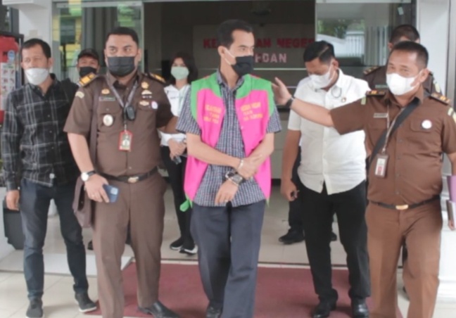 Korupsi Rp 1,4 Miliar, Pejabat PD Pasar Aidil Sofyan Ditahan Kejari