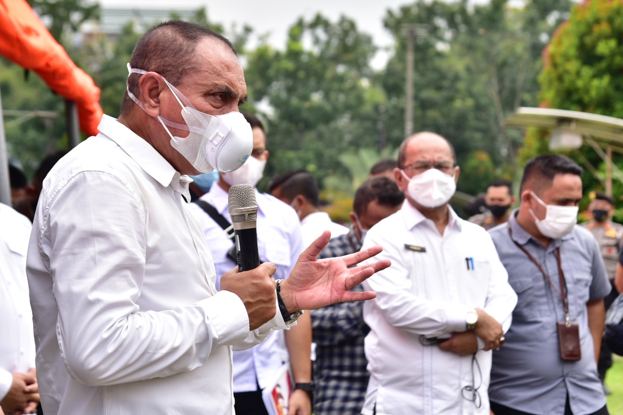 Evaluasi Covid 19, Gubsu Edy Pertimbangkan PTM