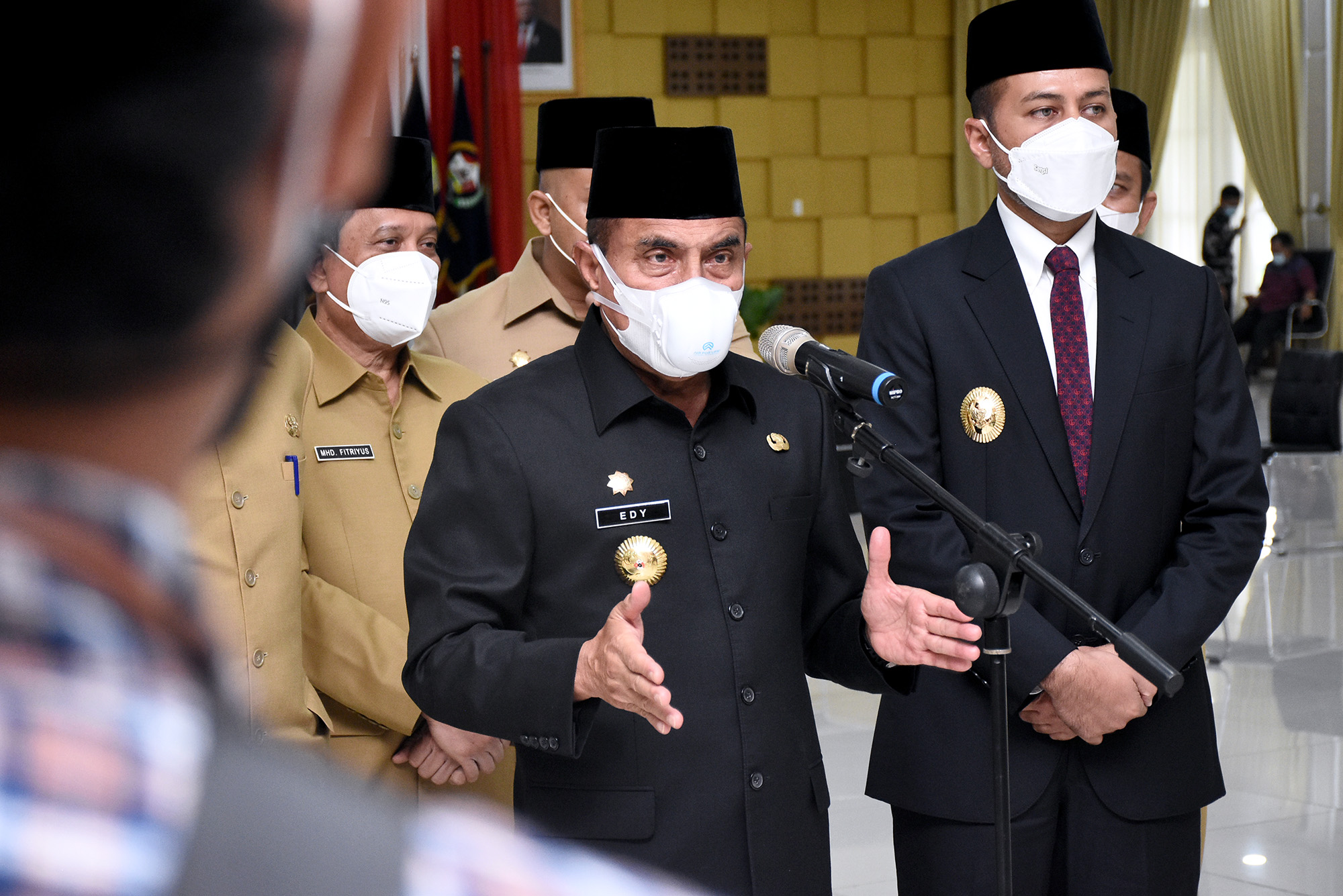Gubernur Edy Rahmayadi Minta  Kerja Jujur, Berani, Tulus dan Ikhlas