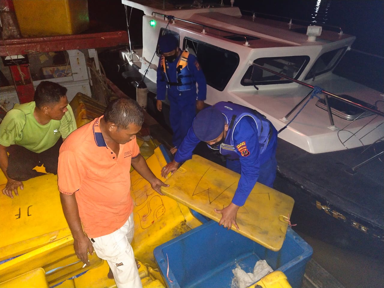 Ditengah Pandemi Covid-19, Team Regu II Sat Polair Polres Tanjung Balai Rutin Penegakan Hukum dengan Patroli Perairan
