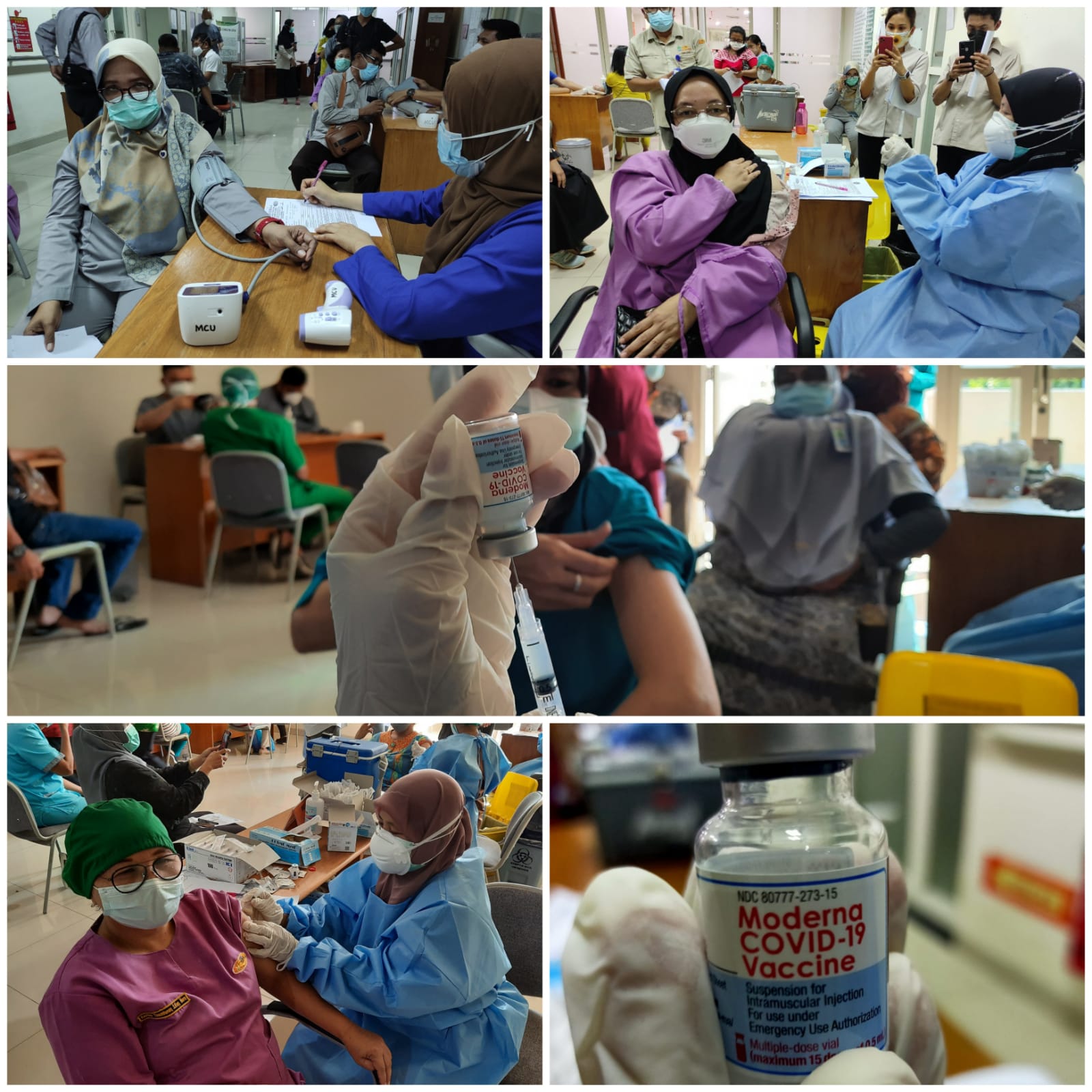 RSUP HAM Mulai Vaksinasi Booster COVID-19 Bagi Nakes