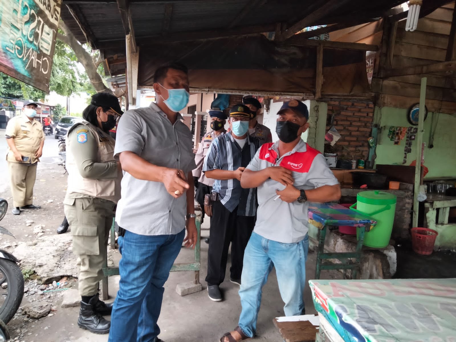 Lagi, Polsek Medan Timur Melaksanakan PPKM Level 4