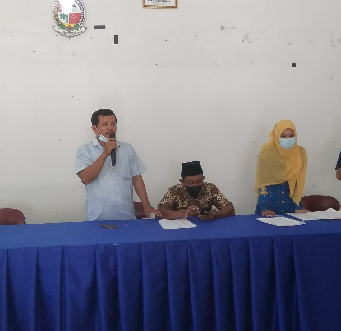 Sahrial SE Terpilih jadi ketua BKAD Kecamatan Pantai labu