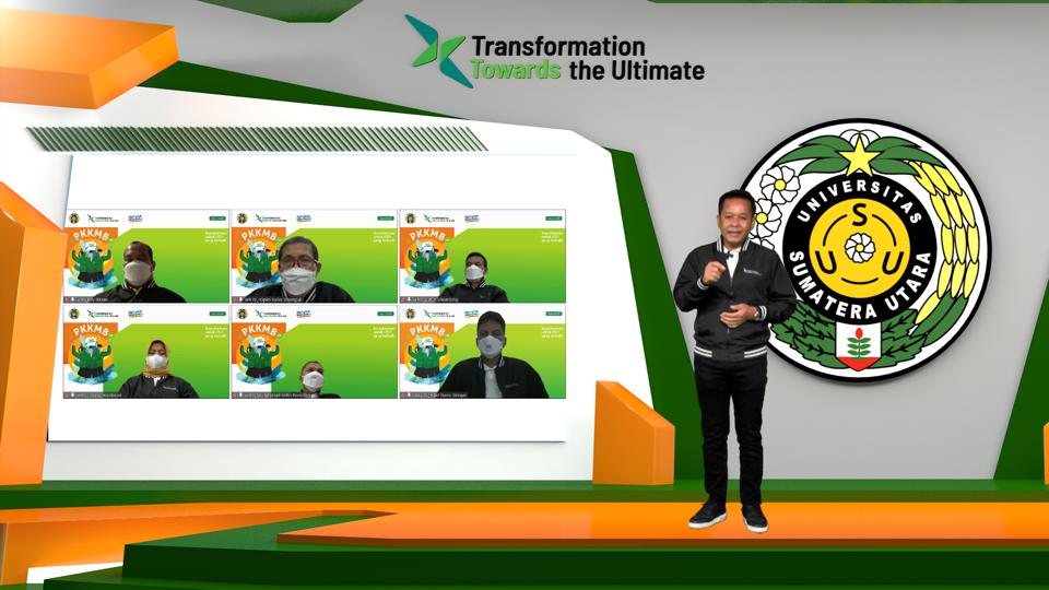 PKKMB USU 2021 Digelar Untuk Pertama Kalinya dengan Konsep Panggung Virtual