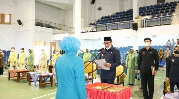 BUPATI MADINA LANTIK TP PKK PERIODE 2021-2026, INI KATA SUKHAIRI