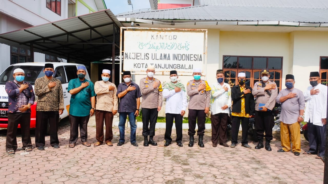 Kapolres Tanjung Balai Kunjungan Silaturrahmi Ke Kantor MUI Kota Tanjung Balai