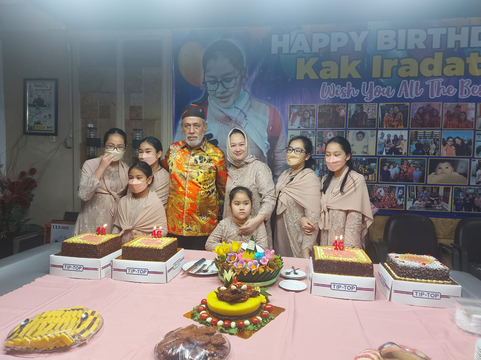 HUT ke 46 Karmila Iskandar Istri Tercinta Kodrat Shah,  Kodrat Shah: Jadi Ibu  Terbaik Bagi Anak- Anak dan Keluarga