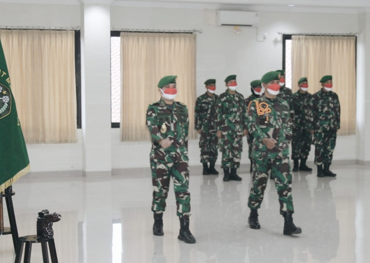 Ketua STHM Ditkumad Pimpin Sertijab Ketua Senat Mahasiswa STHM Periode 2021-2022