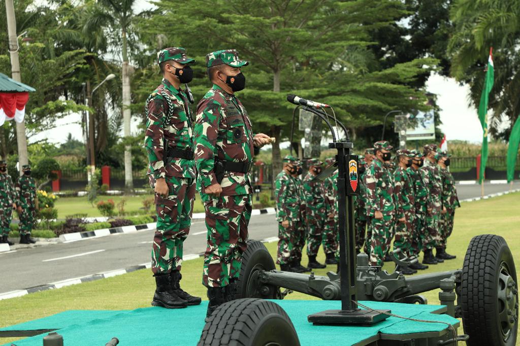 Riksiapops Pangdam I/BB di Mako Yonarhanud 11/WBY