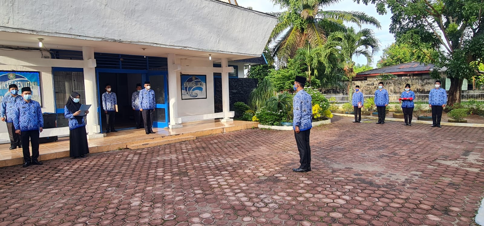 Dinas Kominfo Kabupaten Asahan Gelar Upacara Peringatan Kemerdekaan RI Ke-76