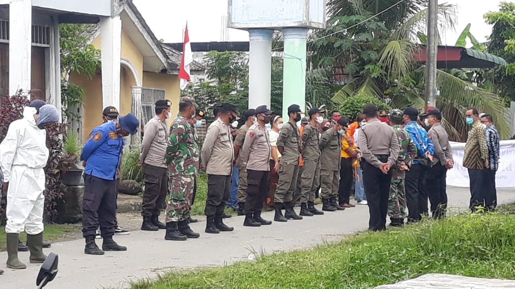 Warga Komplek KIP Terpapar Covid 19, Camat Batangkuis : Masyarakat Luar Dilarang Berkunjung