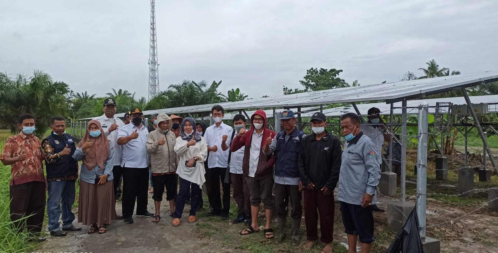 Tingkatkan Produksi Pertanian Padi, Dinas ESDM Provsu Bangun Pompa Air Tenaga Surya di Sergai