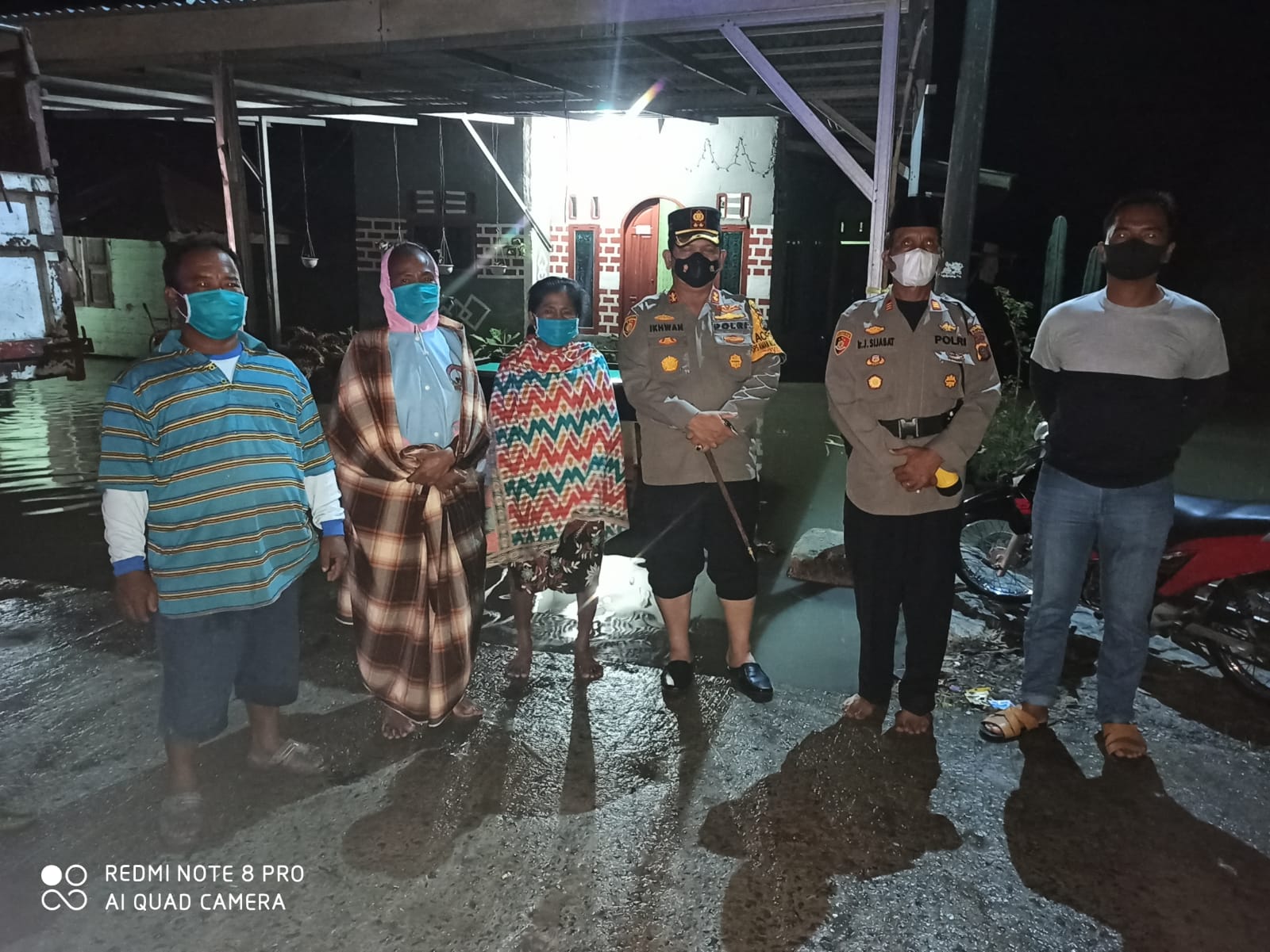 Polres Batubara Dirikan Posko dan Distribusikan Bantuan Kapolda Sumut