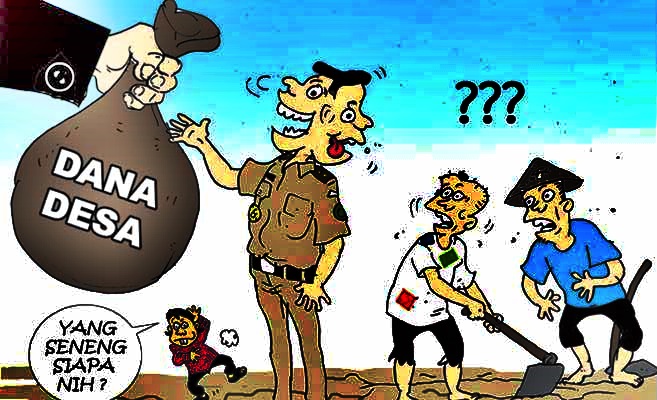 Kades Panjaringan Diduga Menggerongoti Dana Desa