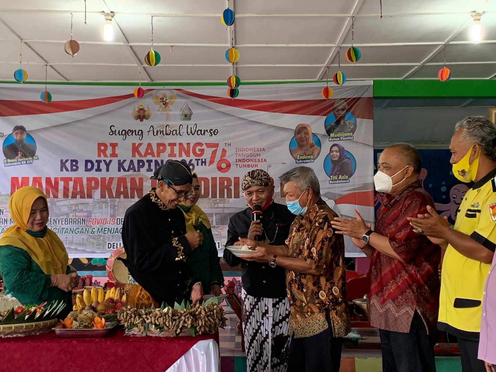 HUT DIY ke 26,Â  Berlangsung Sukses, Ini kata Ketum DIY Maryono: Kita Galakkan Terus Budaya