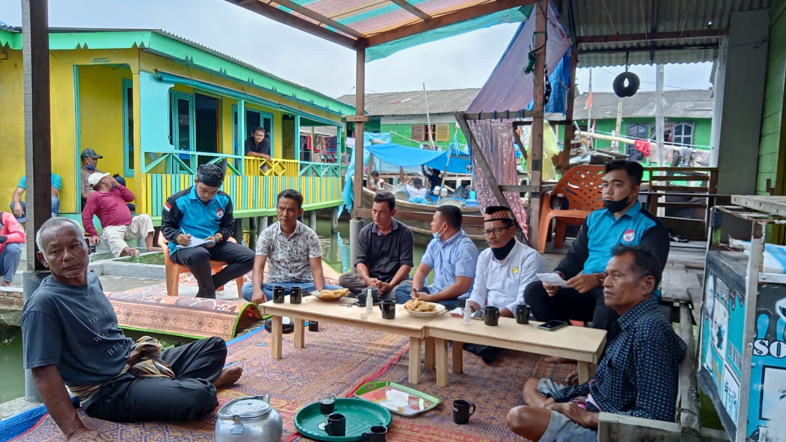 Ketua DPW FKBNI Sumut Ruslan Serap Aspirasi Nelayan Tradisionil