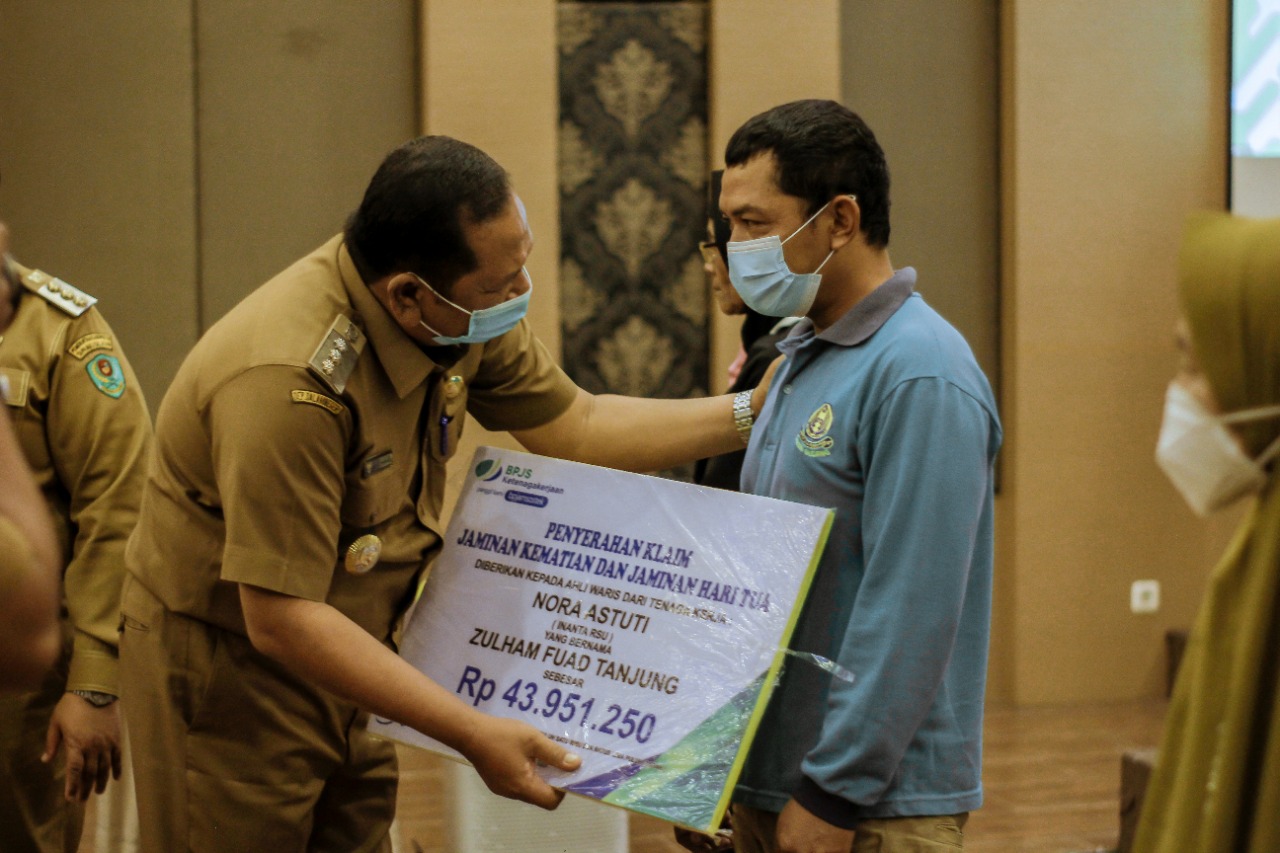 BPJamsostek Cabang PSP Undang Kdh Hadiri Sosialisasi SEÂ  Gubsu, Walikota Irsan : Terima Kasih Jajaran BPJS