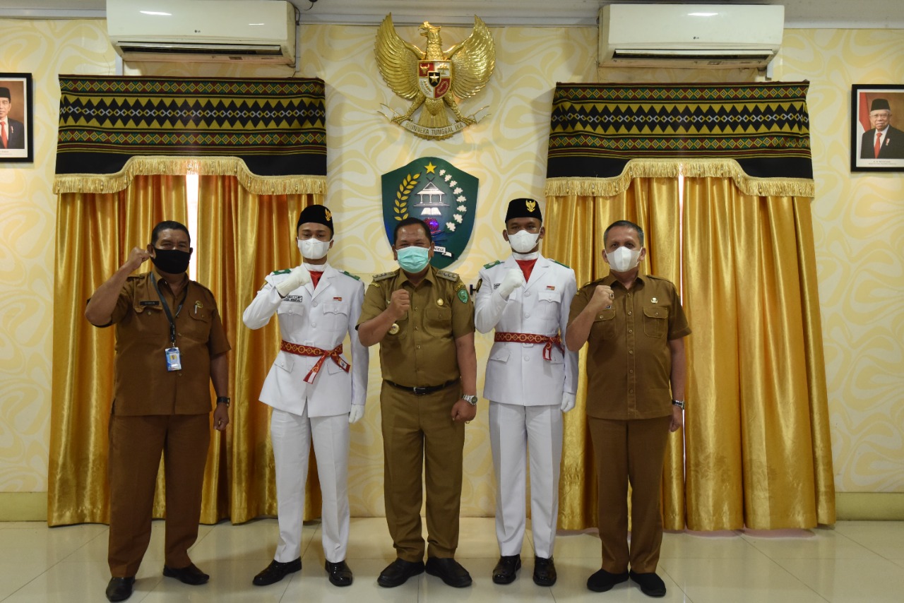 Dua Paskibraka Untuk Tingkat Provsu Bertemu Walikota, Irsan Nasution : Terima Kasih Sudah Memberikan terbaik untuk Kota Padangsidimpuan