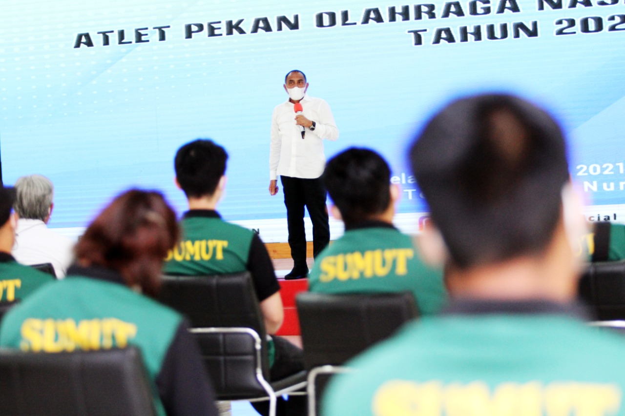 Gubernur Edy Janji Berikan Bonus Jika Sumut Finish Tiga Besar di PON Papua