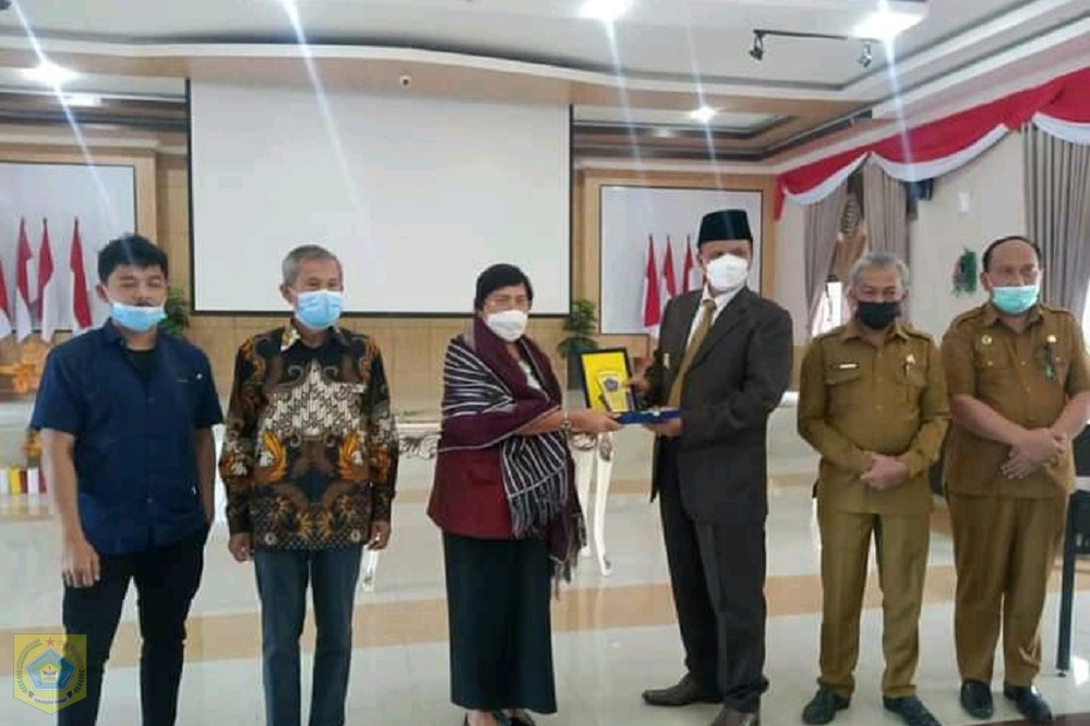 Wakil Bupati Kab.Pakpak Bharat Terima Kunjungan Rektor IAKN Tarutung