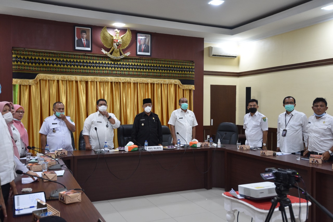 Arwin SiregarÂ  ikuti rapat koordinasi Nasional pengendalian inflasi tahun 2021 secara virtual