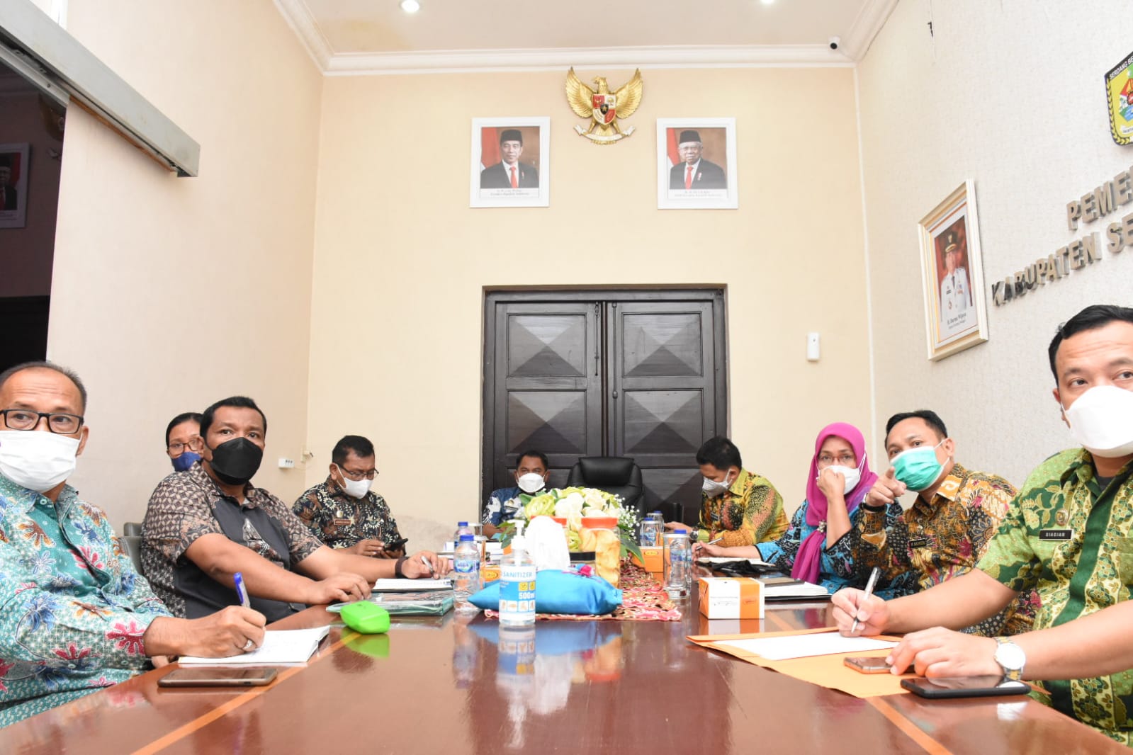 Bahas Kerjasama Pemanfaatan Aset, Pemkab Sergai Dengan PTPN III dan IV Gelar Rapat Virtual