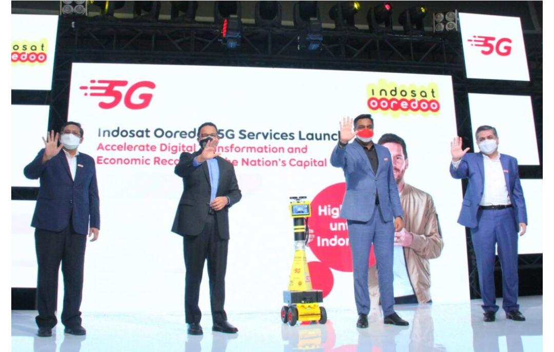 Indosat Ooredoo Luncurkan Layanan 5G di Jakarta untuk Mendukung Industri 4.0