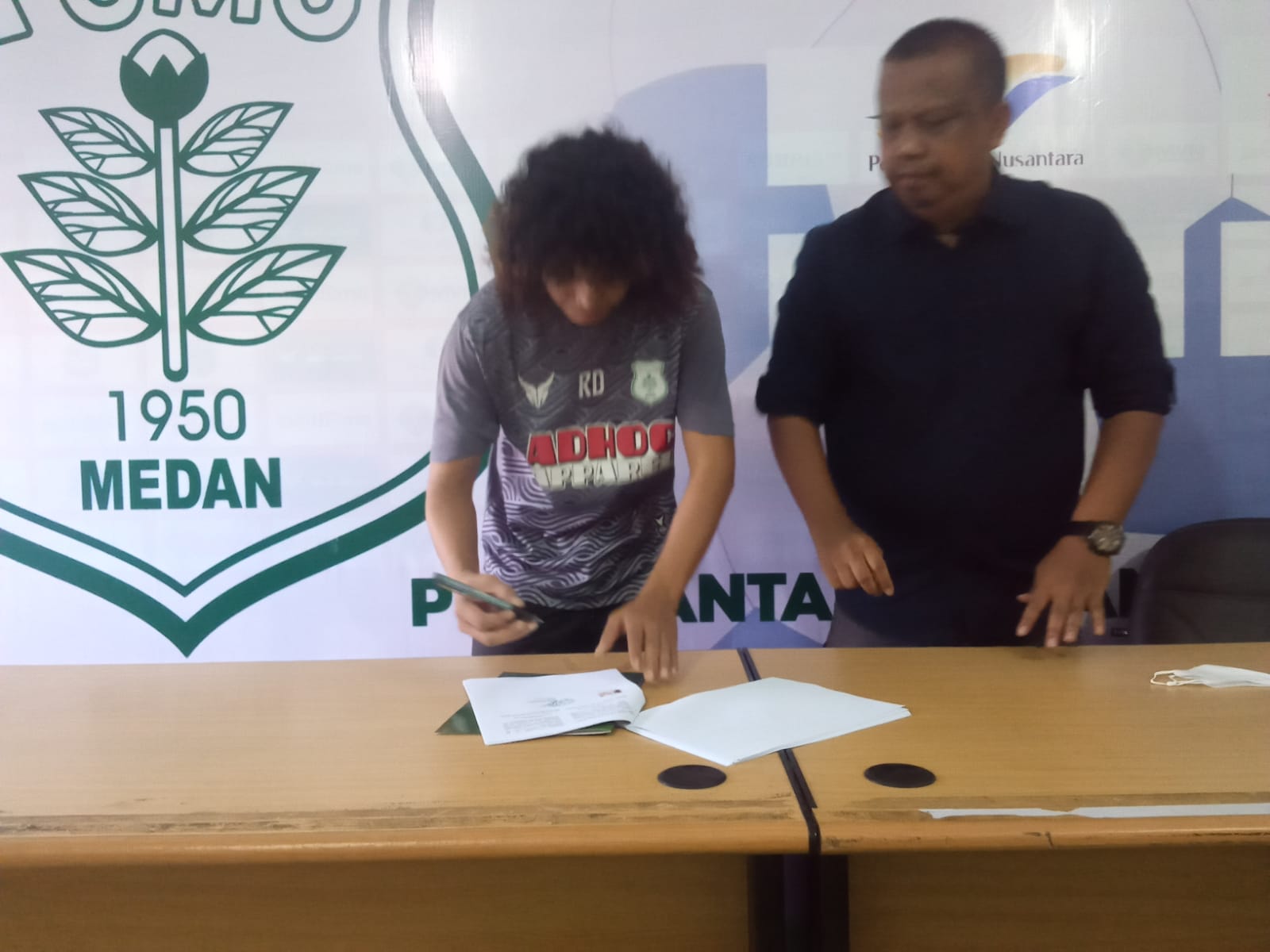 Resmi Dikontrak, Luis Irsandi Kini Berseragam PSMS, Ini Kata Manajer PSMSÂ 