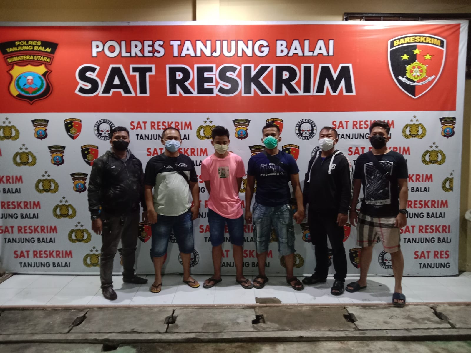 Nanda Terduga Kasus Penganiayaan Sempat DPO Dibekuk Sat Reskrim Polres Tanjung Balai