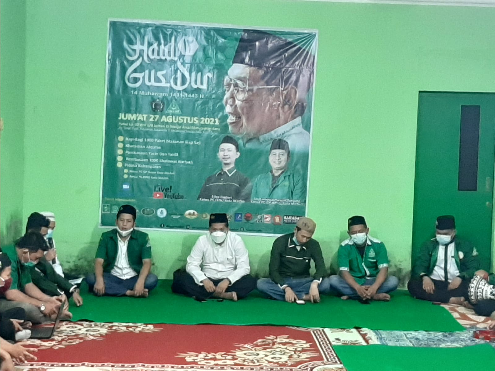 GP Ansor Medan - ISNU Medan Peringati HAUL Gusdur