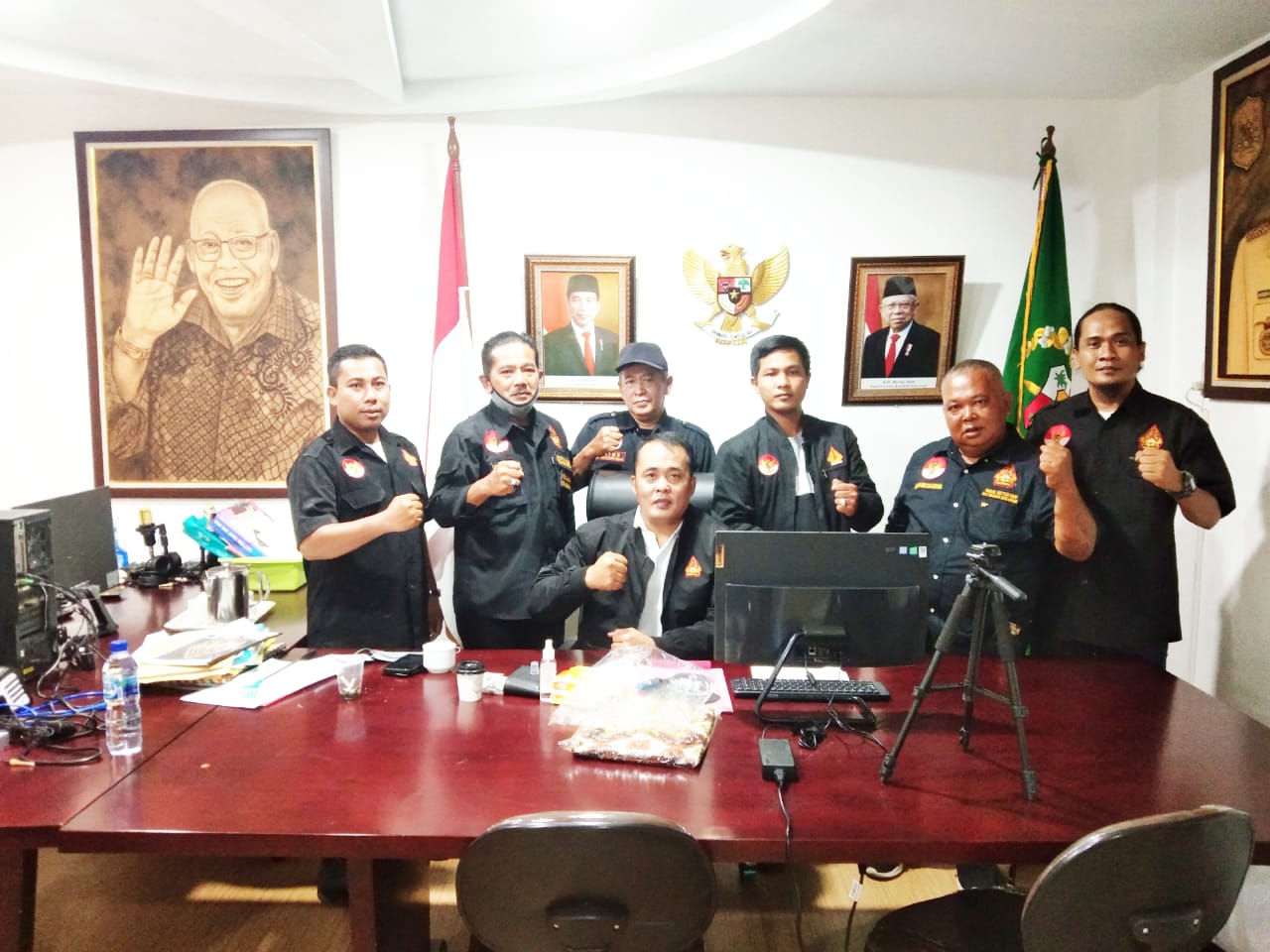 Aulia Rachman, SE Terima Silatuhrami Pengurus DPC Pendawa Kota Medan