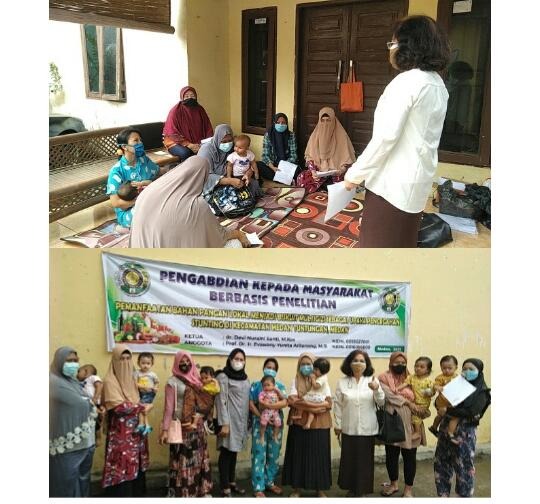 Pemanfaatan Bahan Pangan Lokal Menjadi Biskuit Multi Gizi Upaya Pencegahan Stunting di Medan Tuntungan