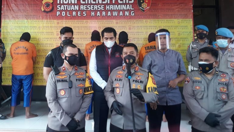 Otak Pelaku Begal Sadis Ditembak Polres Karawang